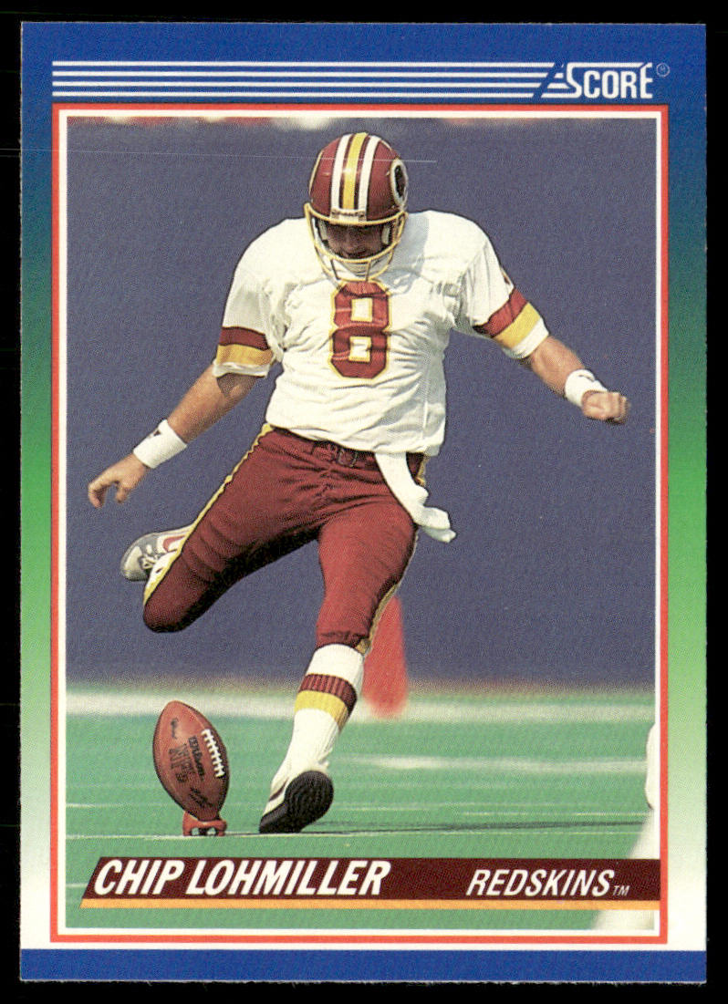 Chip Lohmiller 1990 Score #341 Washington Redskins