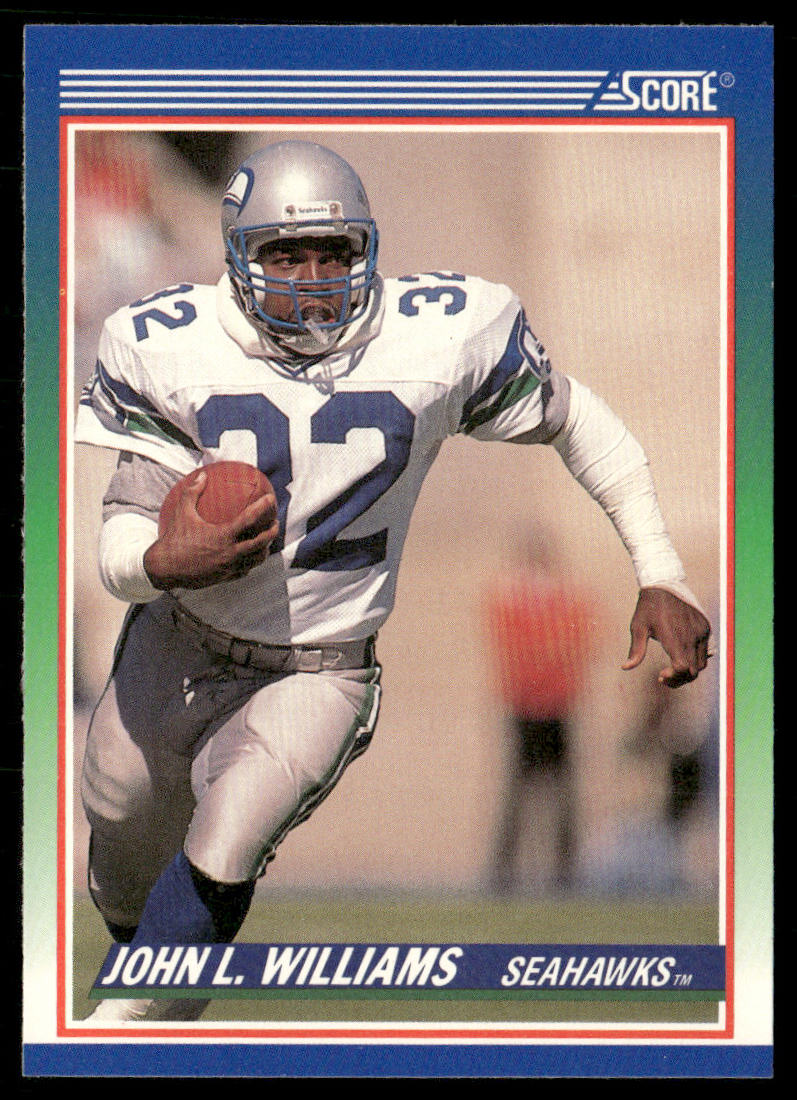John L. Williams 1990 Score #343 Seattle Seahawks