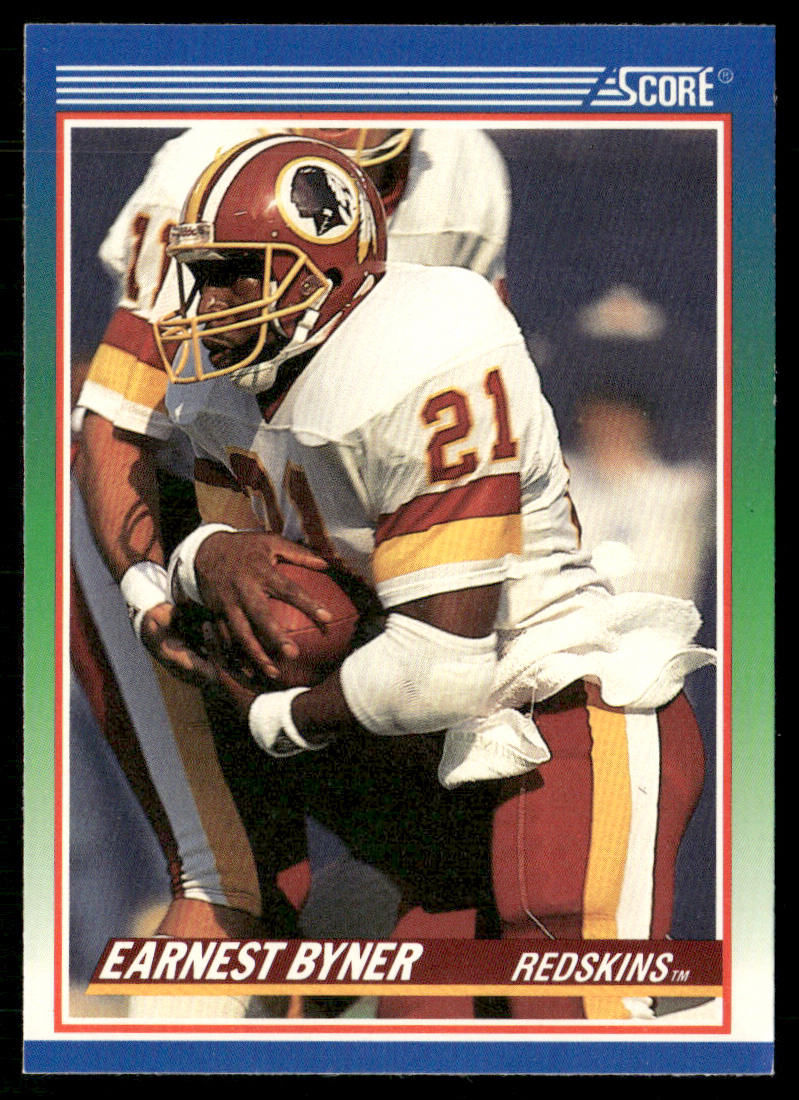 Earnest Byner 1990 Score #358 Washington Redskins