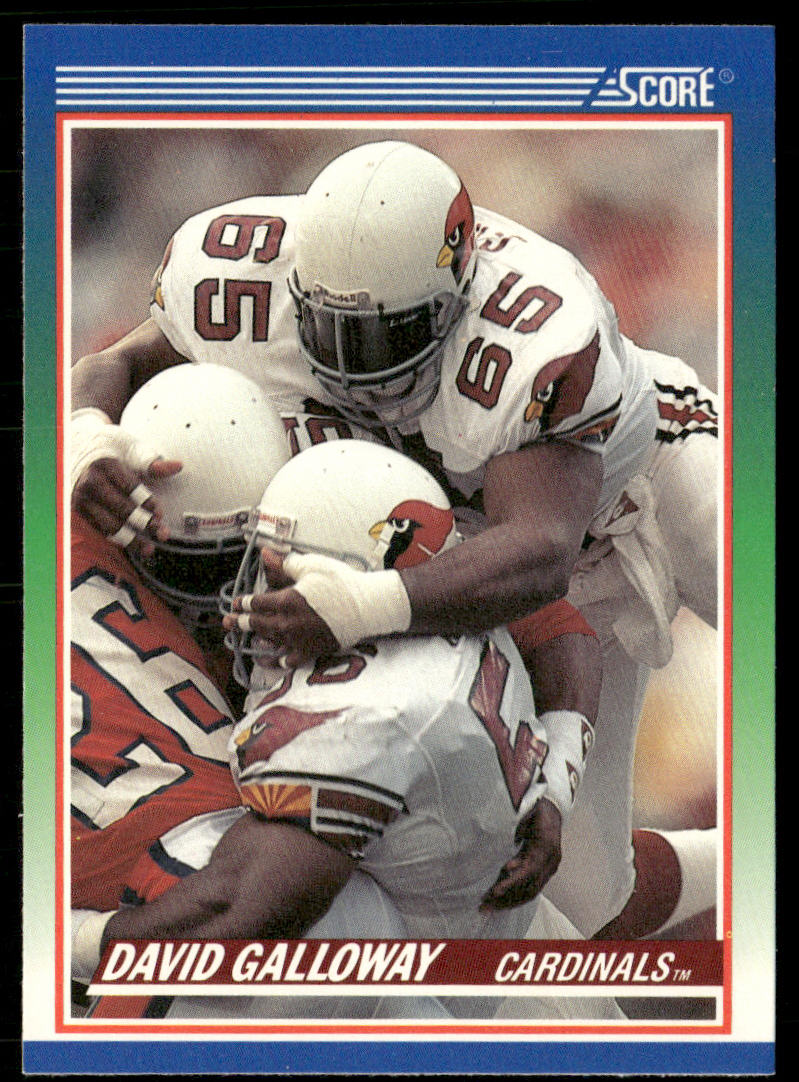 David Galloway 1990 Score #368 Phoenix Cardinals