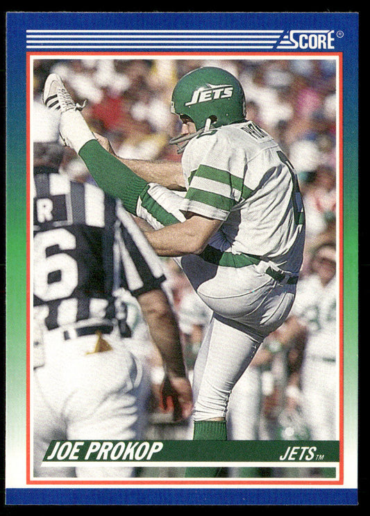 Joe Prokop 1990 Score #416 RC New York Jets