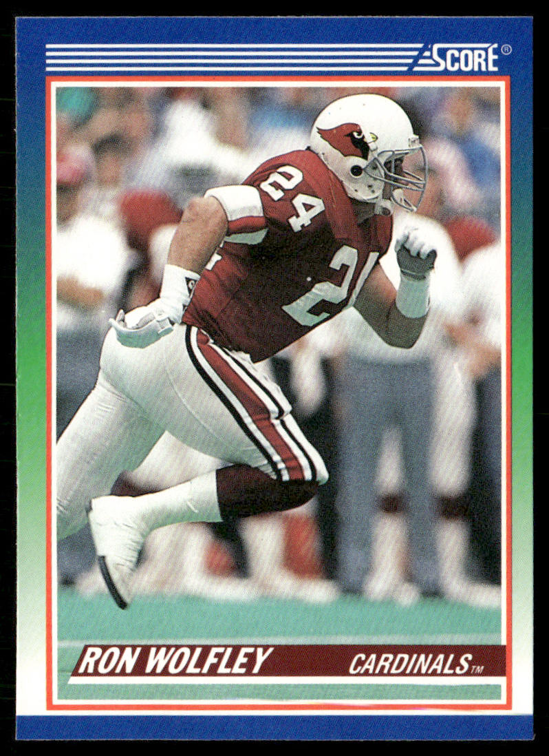Ron Wolfley 1990 Score #425 Phoenix Cardinals