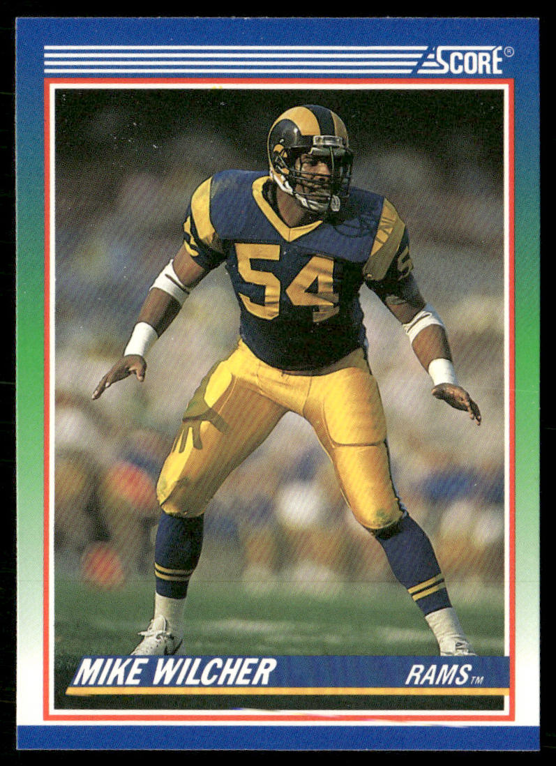 Mike Wilcher 1990 Score #439 Los Angeles Rams