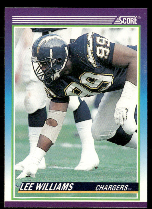 Lee Williams 1990 Score #446 San Diego Chargers