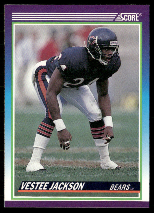 Vestee Jackson 1990 Score #454 Chicago Bears