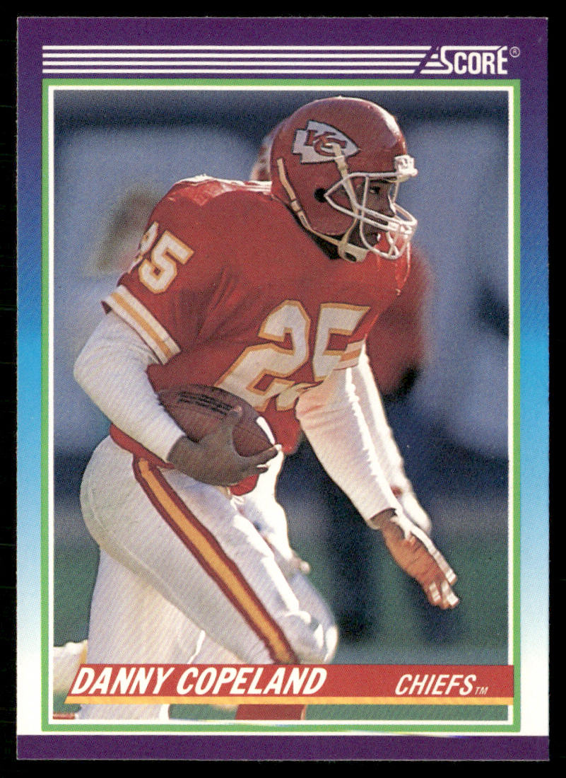 Danny Copeland 1990 Score #464 RC Kansas City Chiefs