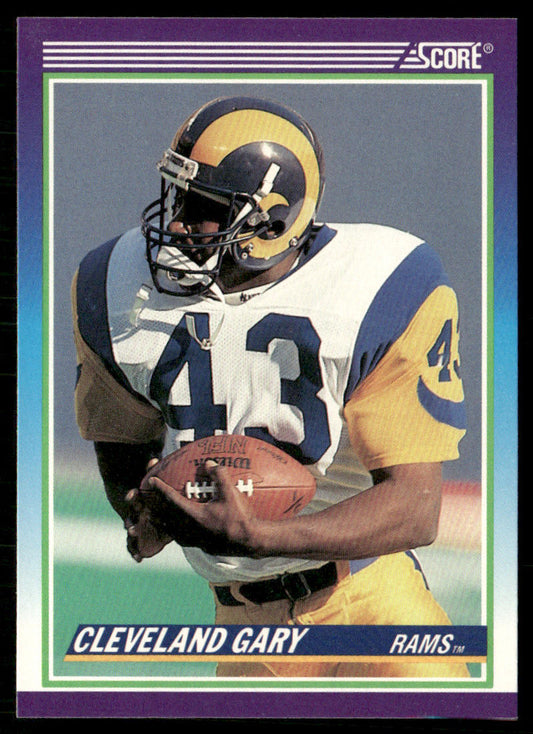 Cleveland Gary 1990 Score #508 Los Angeles Rams