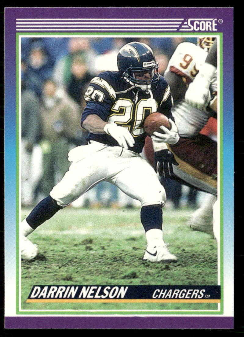 Darrin Nelson 1990 Score #523 San Diego Chargers