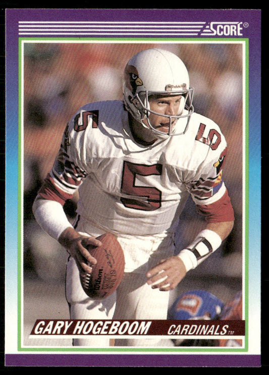 Gary Hogeboom 1990 Score #529 Phoenix Cardinals