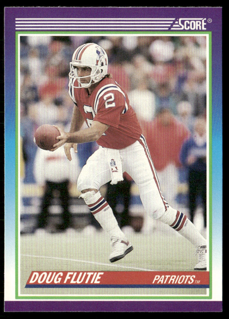 Doug Flutie 1990 Score #535 New England Patriots