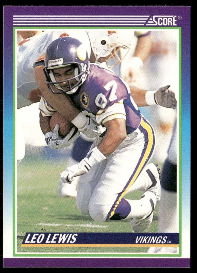 Leo Lewis 1990 Score #536 Minnesota Vikings