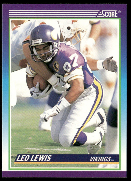 Leo Lewis 1990 Score #536 Minnesota Vikings