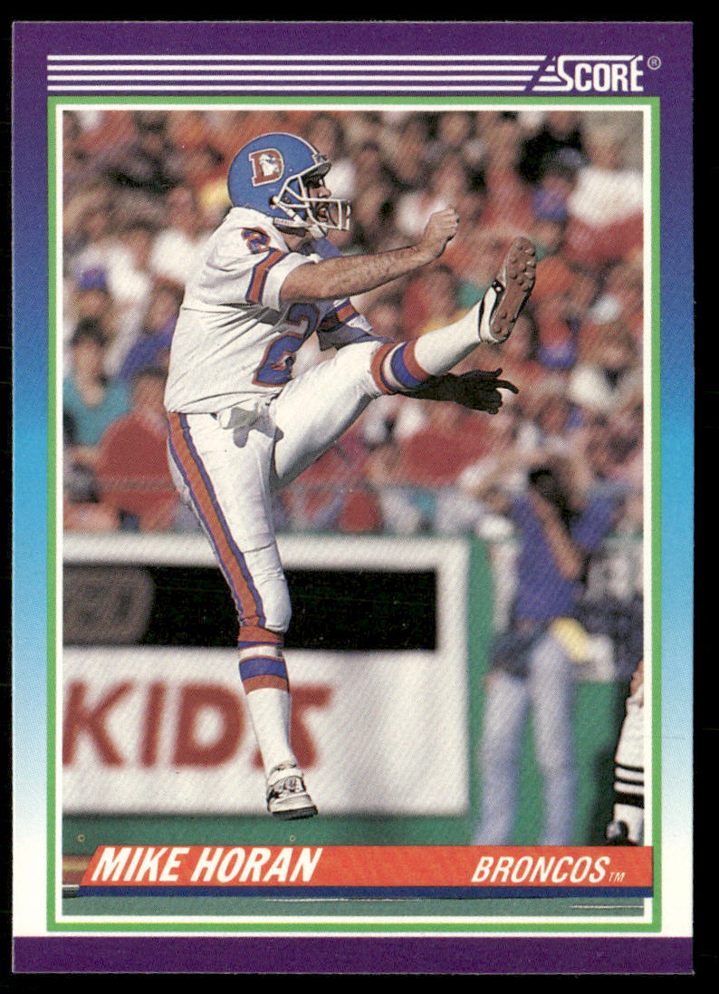 Mike Horan 1990 Score #546 Denver Broncos
