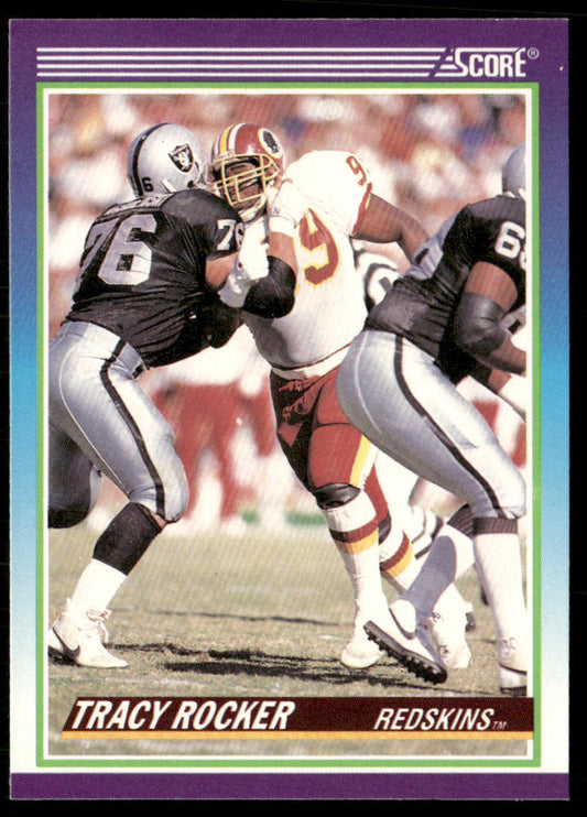 Tracy Rocker 1990 Score #550 Washington Redskins