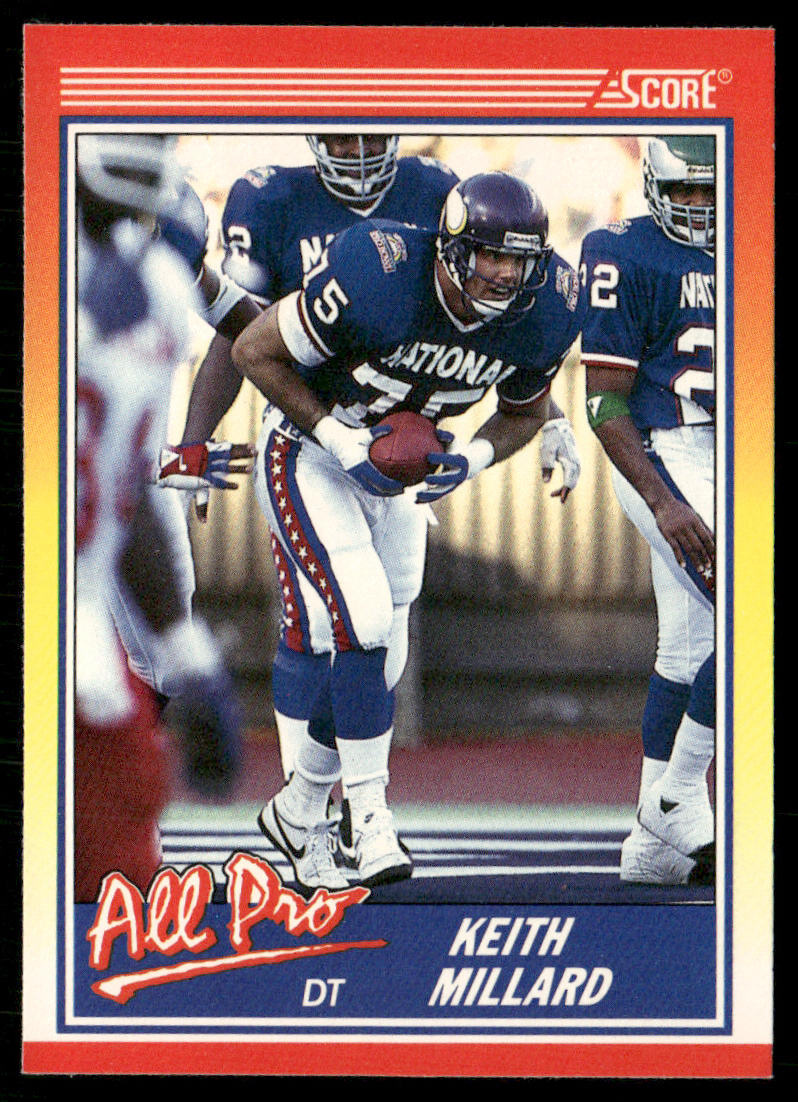 Keith Millard 1990 Score #573 Minnesota Vikings