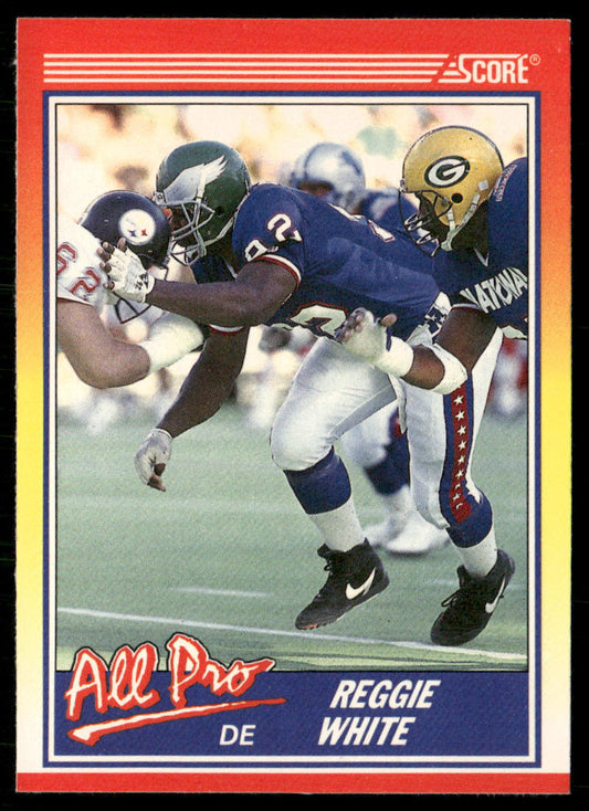 Reggie White 1990 Score #574 Philadelphia Eagles