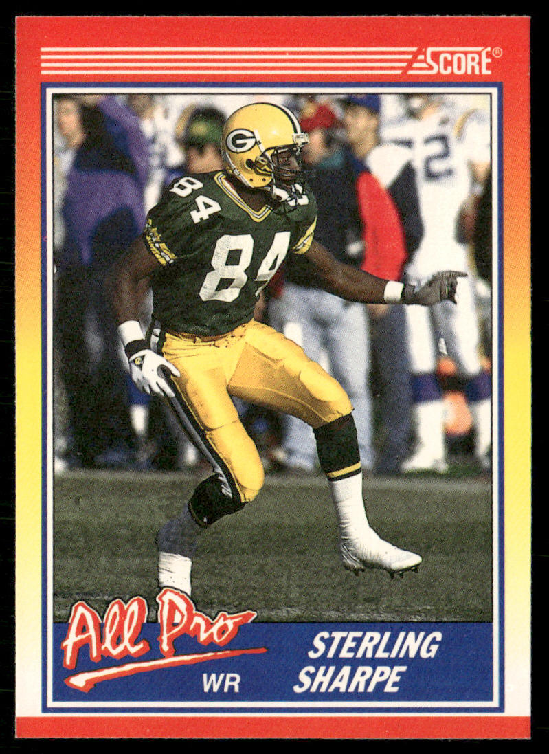 Sterling Sharpe 1990 Score #589 Green Bay Packers