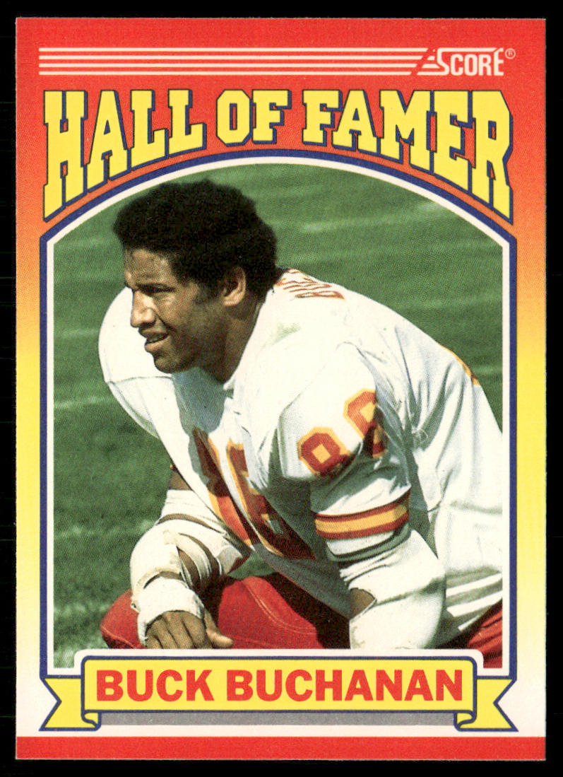 Buck Buchanan 1990 Score #600b Kansas City Chiefs