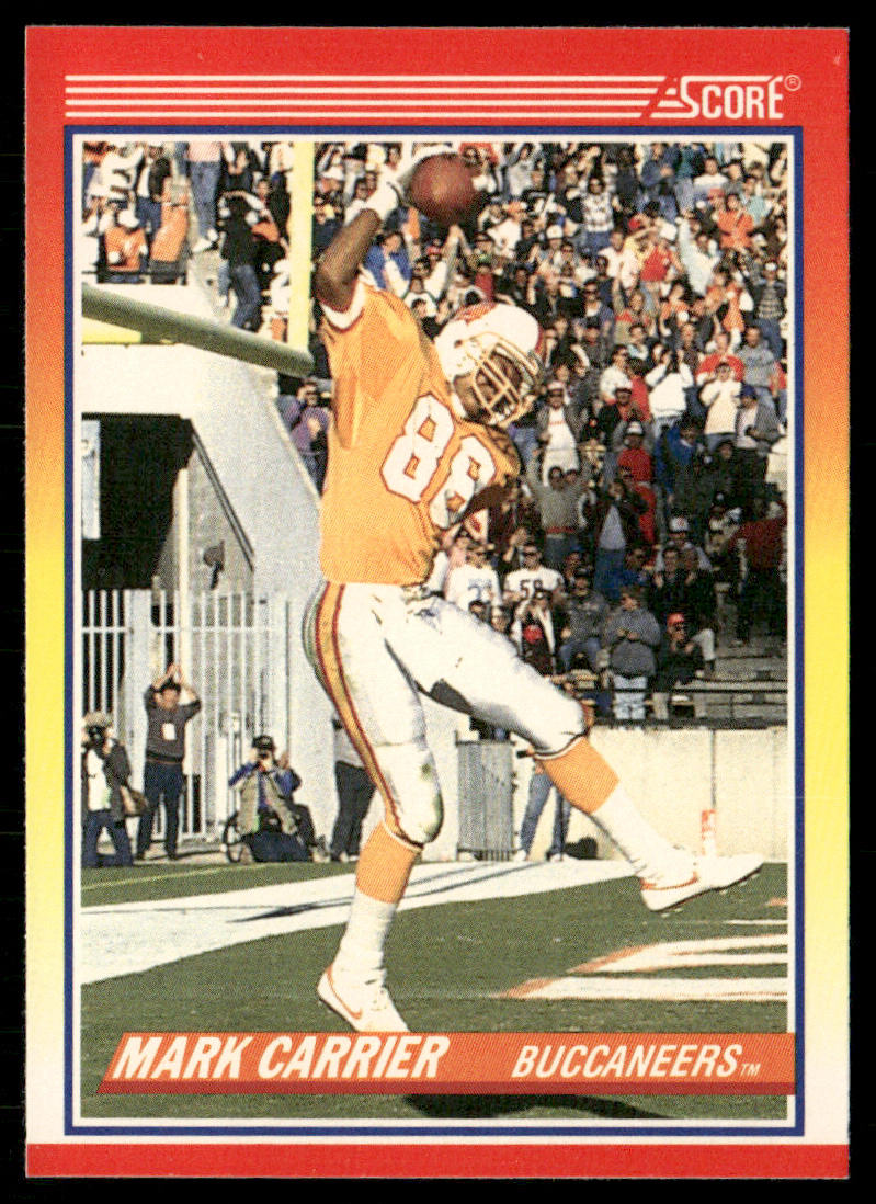 Mark Carrier 1990 Score #604 Tampa Bay Buccaneers
