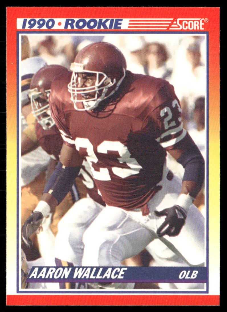Aaron Wallace 1990 Score #620 RC Texas A&M Aggies