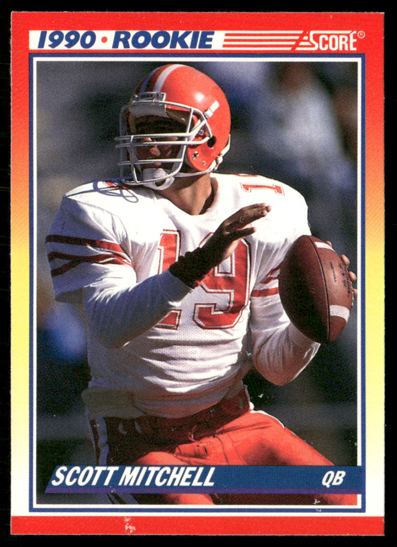 Scott Mitchell 1990 Score #651 RC Utah Utes