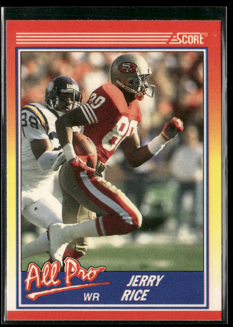 Jerry Rice 1990 Score #590 San Francisco 49ers