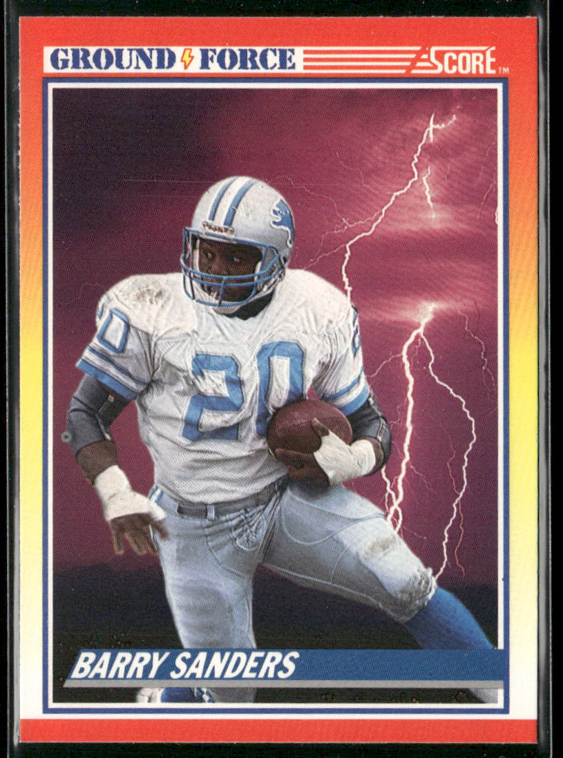Barry Sanders 1990 Score #325 Detroit Lions