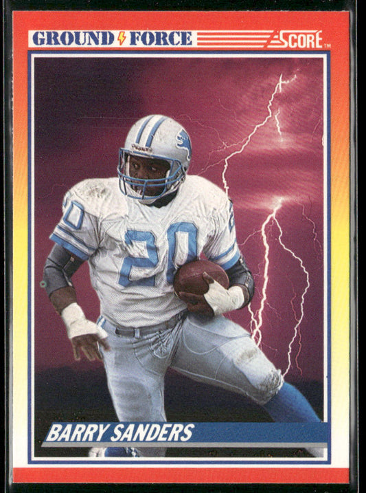 Barry Sanders 1990 Score #325 Detroit Lions