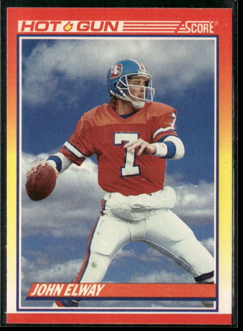 John Elway 1990 Score #564 Denver Broncos