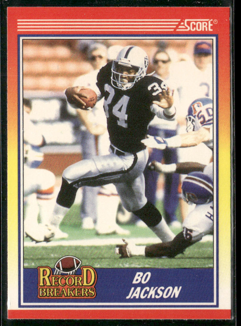 Bo Jackson 1990 Score #591 Los Angeles Raiders