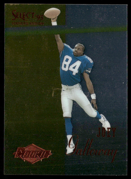 Joey Galloway 1995 Select Certified #135 RC Seattle Seahawks