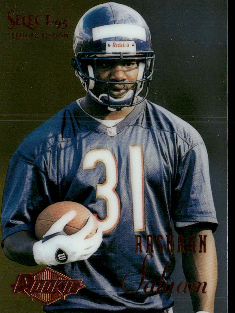 Rashaan Salaam 1995 Select Certified #132 RC Chicago Bears