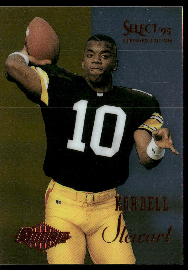 Kordell Stewart 1995 Select Certified #129 RC Pittsburgh Steelers