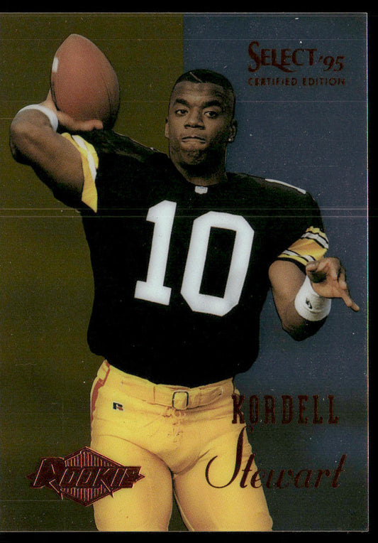 Kordell Stewart 1995 Select Certified #129 RC Pittsburgh Steelers