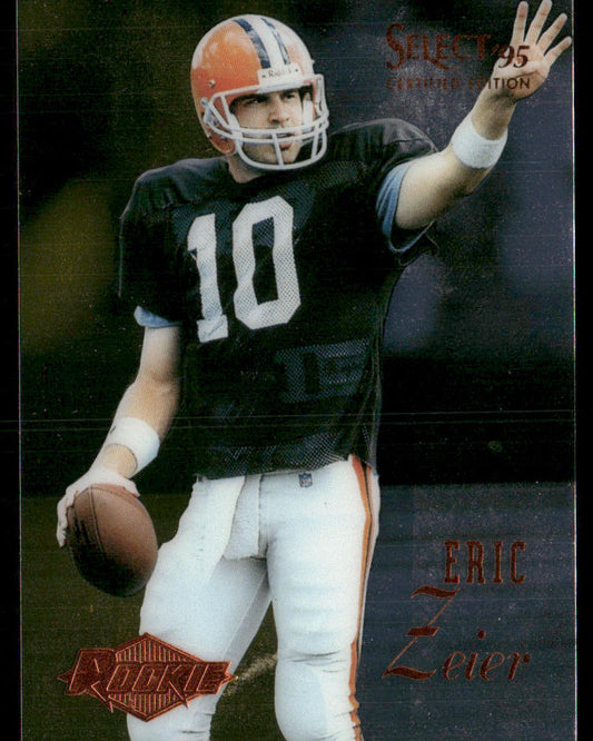 Eric Zeier 1995 Select Certified #116 RC Cleveland Browns