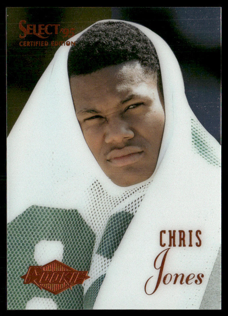 Chris T. Jones 1995 Select Certified #113 RC Philadelphia Eagles