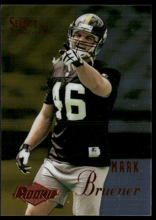 Mark Bruener 1995 Select Certified #111 RC Pittsburgh Steelers