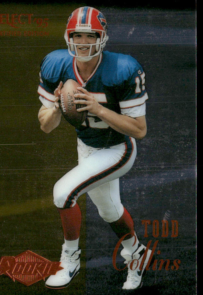 Todd Collins 1995 Select Certified #105 RC Buffalo Bills