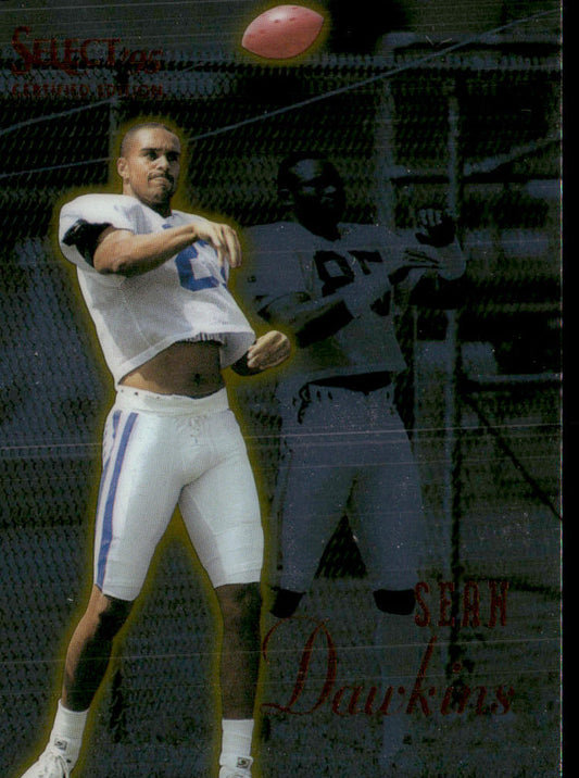 Sean Dawkins 1995 Select Certified #101 Indianapolis Colts
