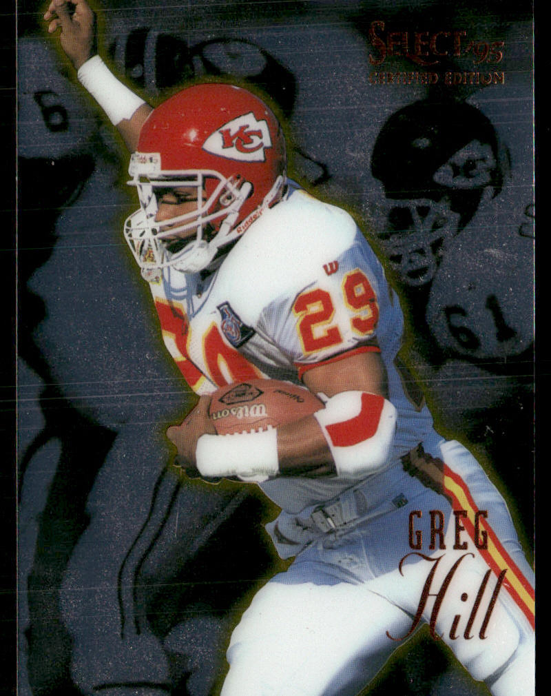 Greg Hill 1995 Select Certified #97 Kansas City Chiefs