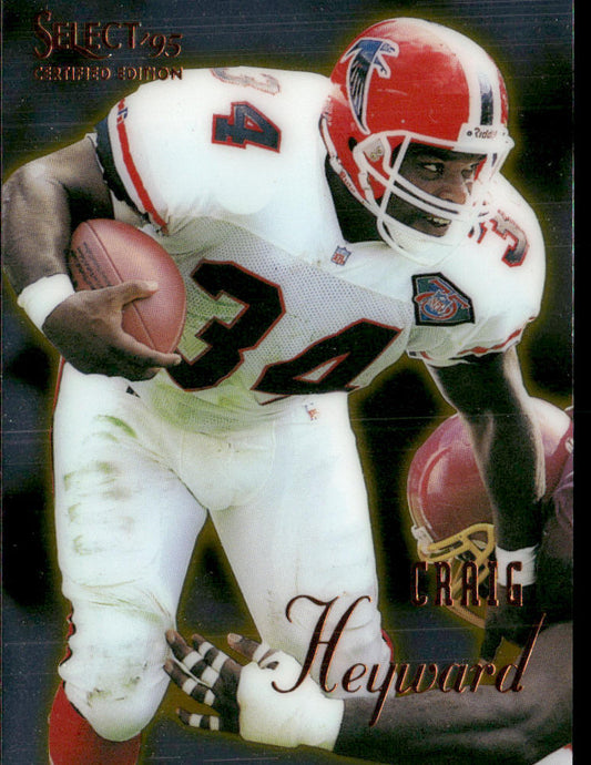 Craig Heyward 1995 Select Certified #91 Atlanta Falcons