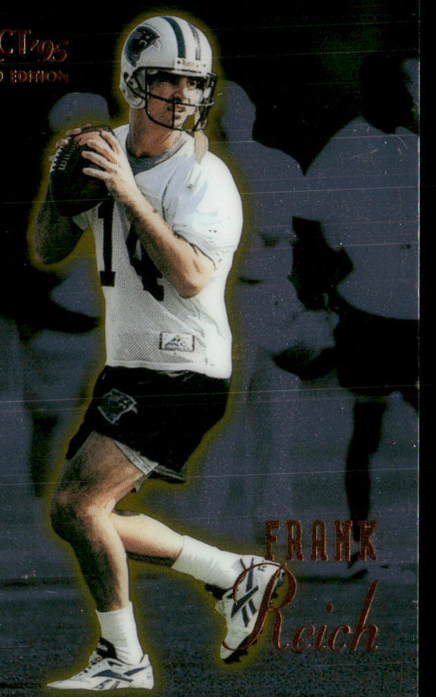 Frank Reich 1995 Select Certified #85 Carolina Panthers