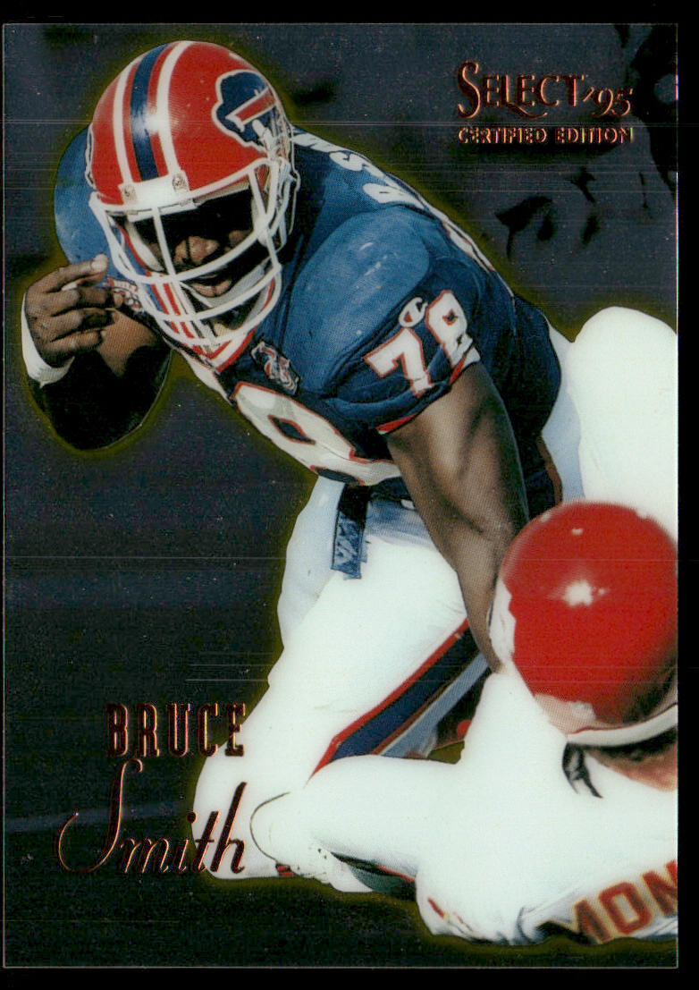 Bruce Smith 1995 Select Certified #83 Buffalo Bills
