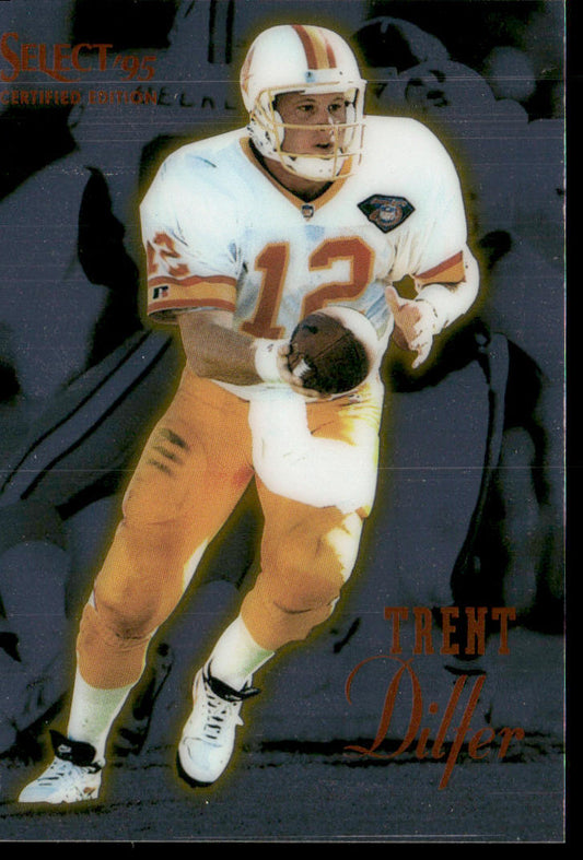 Trent Dilfer 1995 Select Certified #82 Tampa Bay Buccaneers