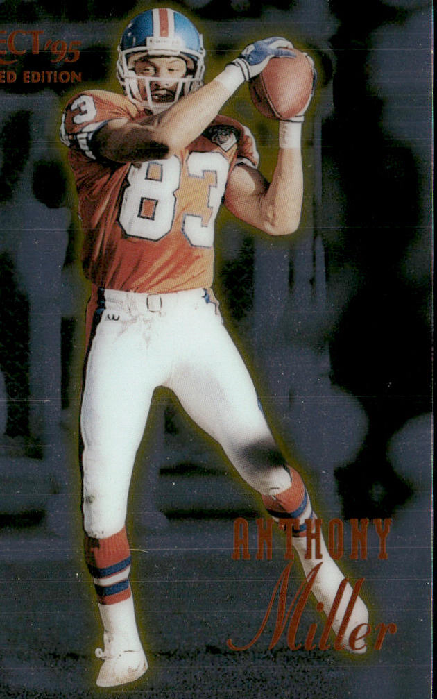 Anthony Miller 1995 Select Certified #73 Denver Broncos