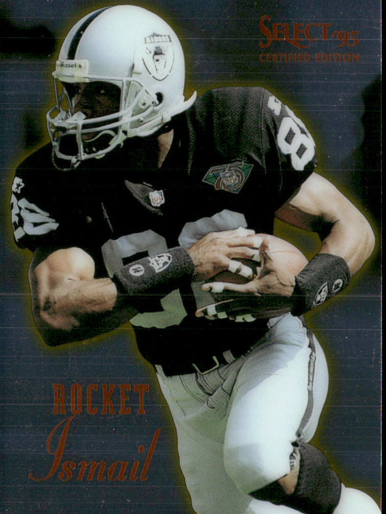 Rocket Ismail 1995 Select Certified #70 Oakland Raiders