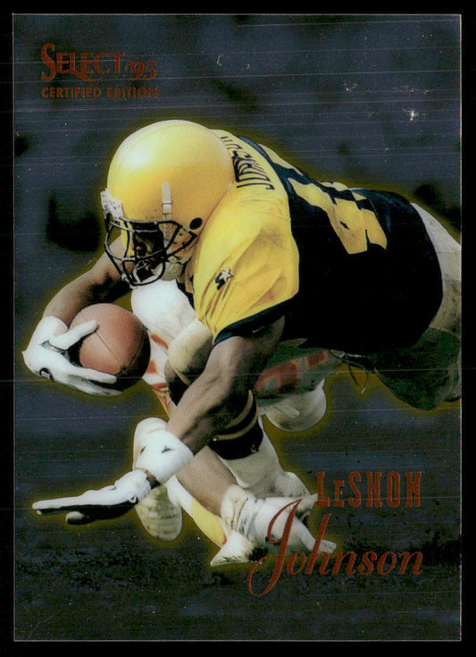 LeShon Johnson 1995 Select Certified #69 Green Bay Packers