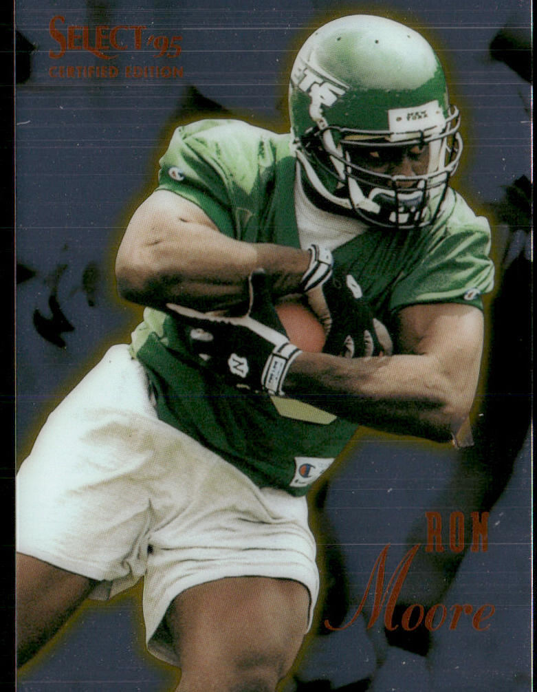 Ron Moore 1995 Select Certified #68 New York Jets