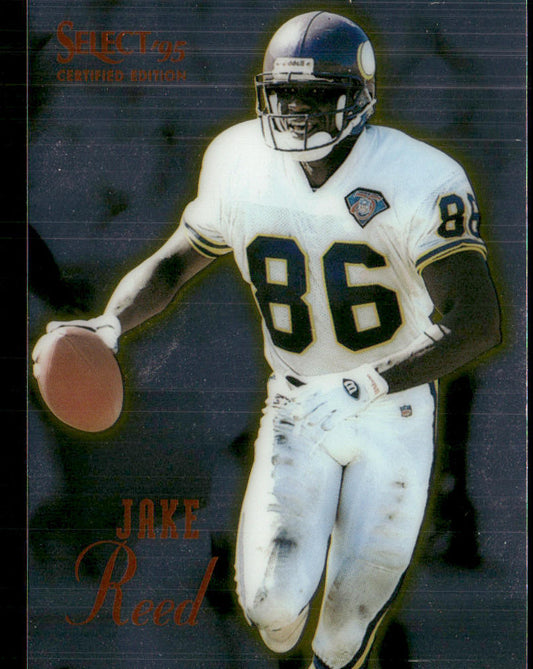 Jake Reed 1995 Select Certified #60 Minnesota Vikings