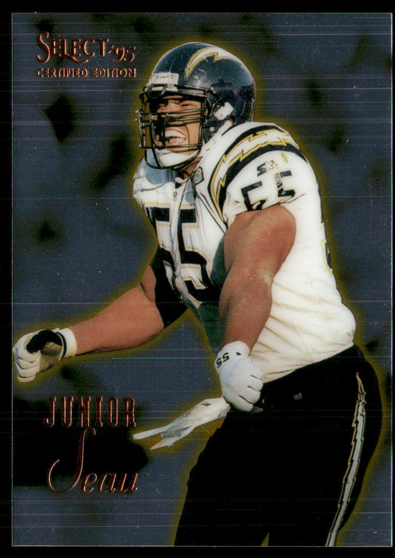 Junior Seau 1995 Select Certified #47 San Diego Chargers